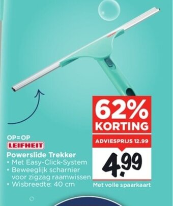 Vomar Voordeelmarkt Leifheit powerslide trekker aanbieding