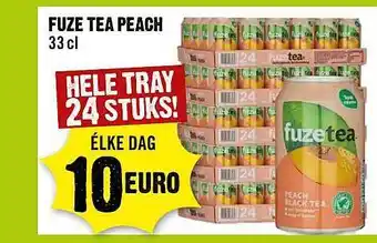 Dirck 3 Fuze Tea Peach 33 Cl aanbieding