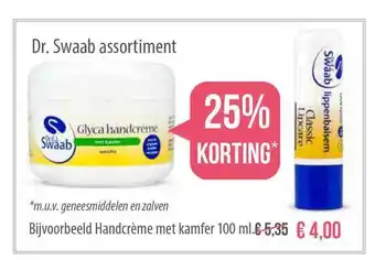 Bewustwinkelen.nl Dr. Swaab Assortiment 25% Korting 100 ml aanbieding