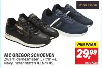 Dekamarkt Mc Gregor schoenen aanbieding