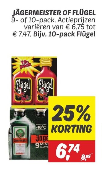 Dekamarkt Flugel 10-pack aanbieding
