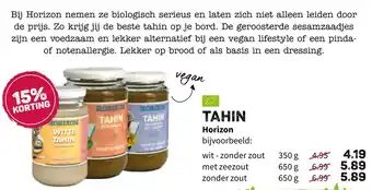 Ekoplaza TAHIN aanbieding