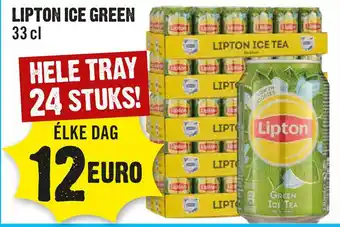 Dirck 3 Lipton ice green 33cl aanbieding