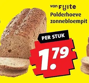 Boni van Fyite Polderhoeve zonnebloempit ZO aanbieding