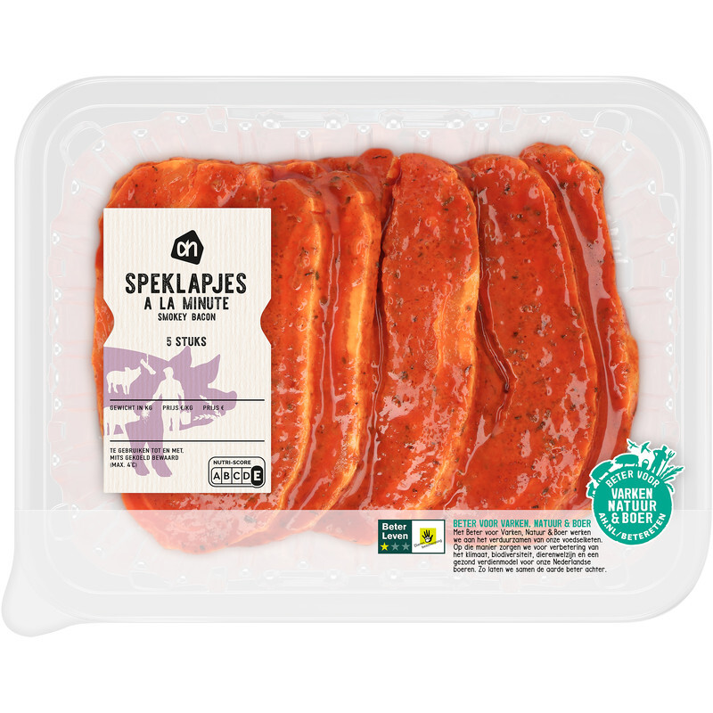 Albert Heijn Ah speklapjes a la minute smokey bacon aanbieding