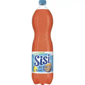 Albert Heijn Sisi tropical flavour no bubbles zero sugar aanbieding