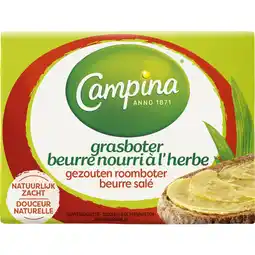 Albert Heijn Campina grasboter gezouten roomboter aanbieding