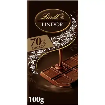 Albert Heijn Lindt lindor reep 70% pure chocolade aanbieding