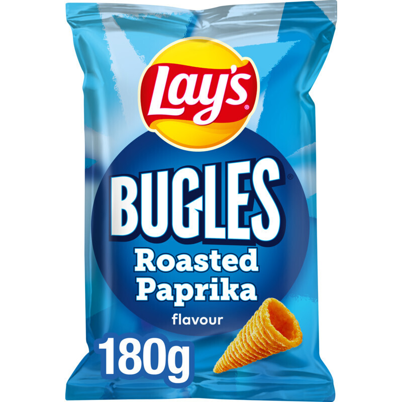 Lay's bugles roasted paprika aanbieding bij Albert Heijn