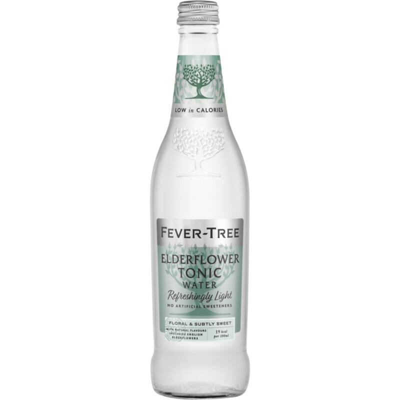 Fevertree elderflower tonic light aanbieding bij Albert Heijn