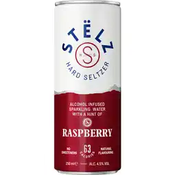 Albert Heijn Stelz hard seltzer raspberry aanbieding