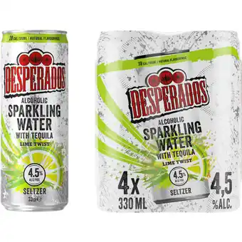 Albert Heijn Desperados hard seltzer 4-pack aanbieding