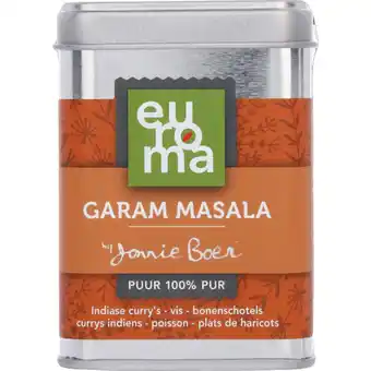 Albert Heijn Euroma jonnie boer garam masala aanbieding