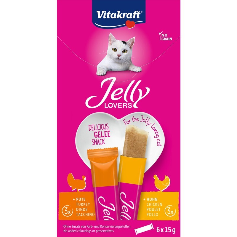 Vitakraft jelly lovers kalkoen kip aanbieding bij Albert Heijn