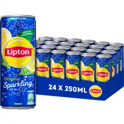 Jumbo Lipton ice tea sparkling original 6 x 4 x 250ml aanbieding