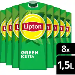 Jumbo Lipton ice tea green original 1. 5l aanbieding