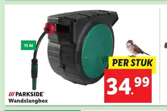 Lidl Parkside Wandslangbox aanbieding