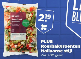 PLUS Plus roerbakgroenten italiaanse stijl aanbieding