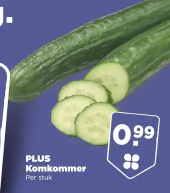 PLUS Plus komkommer aanbieding