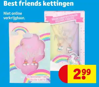 Kruidvat Best friends kettingen aanbieding