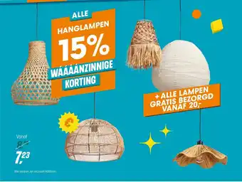 Kwantum Alle hanglampen aanbieding