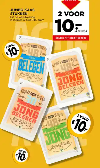 Jumbo Kaas stukken aanbieding