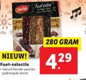 Lidl Fuet-selectie aanbieding