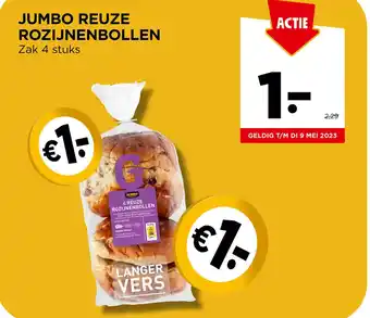 Jumbo Jumbo reuze rozijnenbollen aanbieding