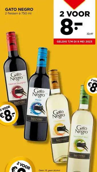 Jumbo Gato negro 750ml aanbieding