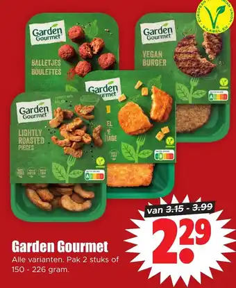 Dirk Garden Gourmet 150-226g aanbieding