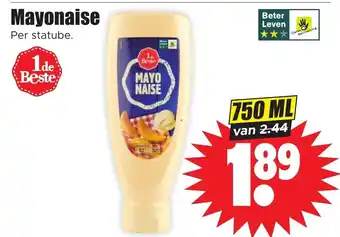 Dirk Mayonaise 750ml aanbieding