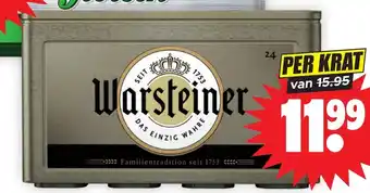 Dirk Warsteiner aanbieding