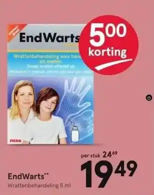 Etos Endwarts wrattenbehandeling 5 ml aanbieding