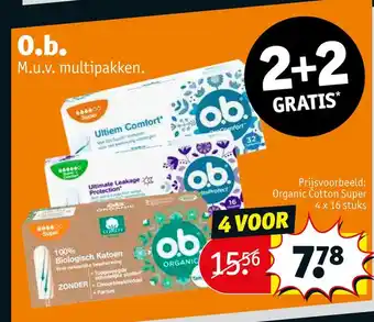 Kruidvat 0.b. aanbieding