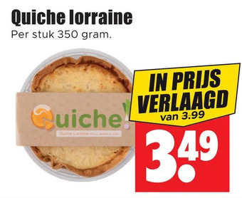 Dirk Quiche lorraine aanbieding