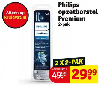 Kruidvat Philips opzetborstel premium aanbieding