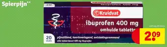 Kruidvat Cibuprofen 400 mg aanbieding