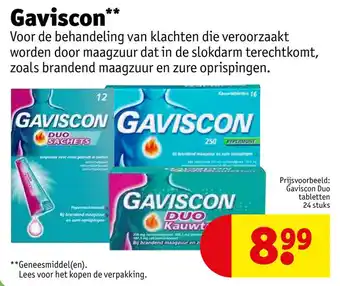 Kruidvat Gaviscon** aanbieding