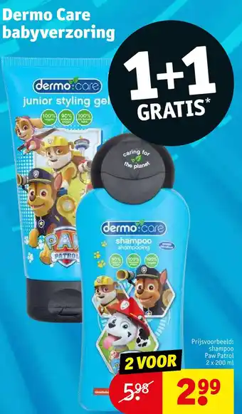 Kruidvat Dermo care babyverzoring aanbieding