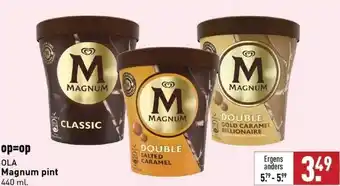 ALDI Ola magnum pint 440 ml. aanbieding