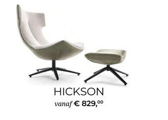 Baenks Hickson aanbieding