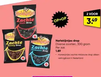 Big Bazar Harlekijntjes drop aanbieding