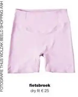 HEMA Fietsbroek dry fit aanbieding