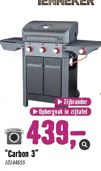 Hornbach Tenneker carbon 3 aanbieding