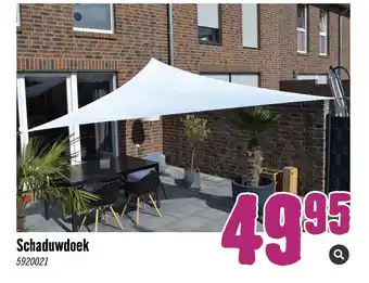 Hornbach Schaduwdoek aanbieding