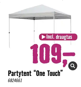 Hornbach Partytent one touch aanbieding