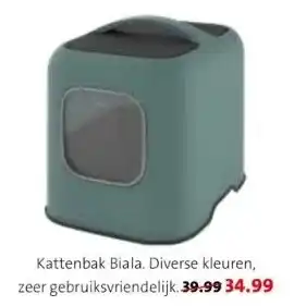 Intratuin Kattenbak biala. diverse kleuren, zeer gebruiksvriendelijk. aanbieding