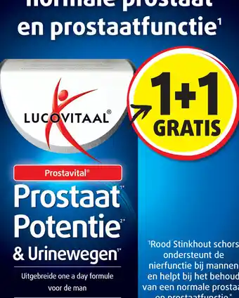 Lucovitaal Prostaat Potentie & Urinewegen aanbieding