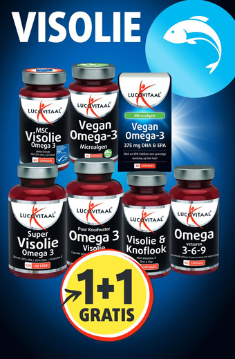 Lucovitaal Visolie aanbieding