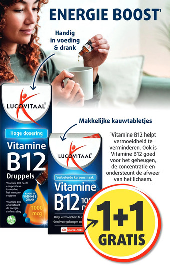 Lucovitaal Vitamine b12 aanbieding